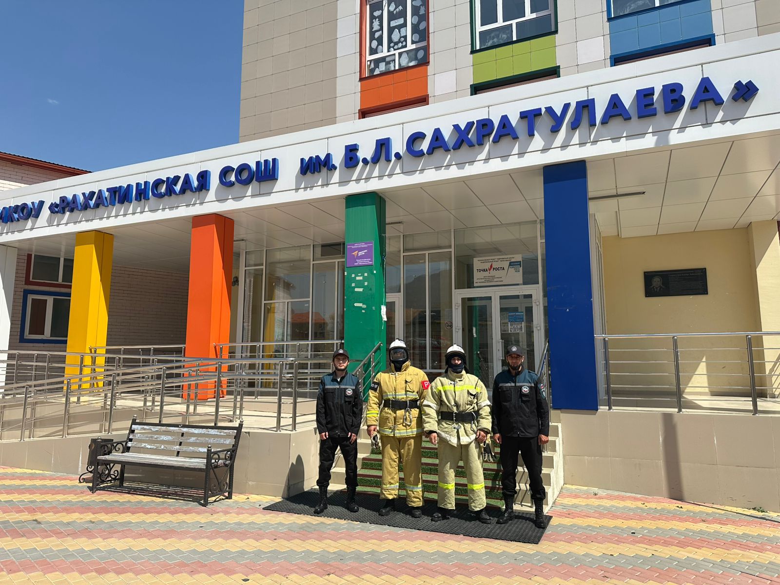 Личный состав 64-й пожарной части провел очередные практические занятия